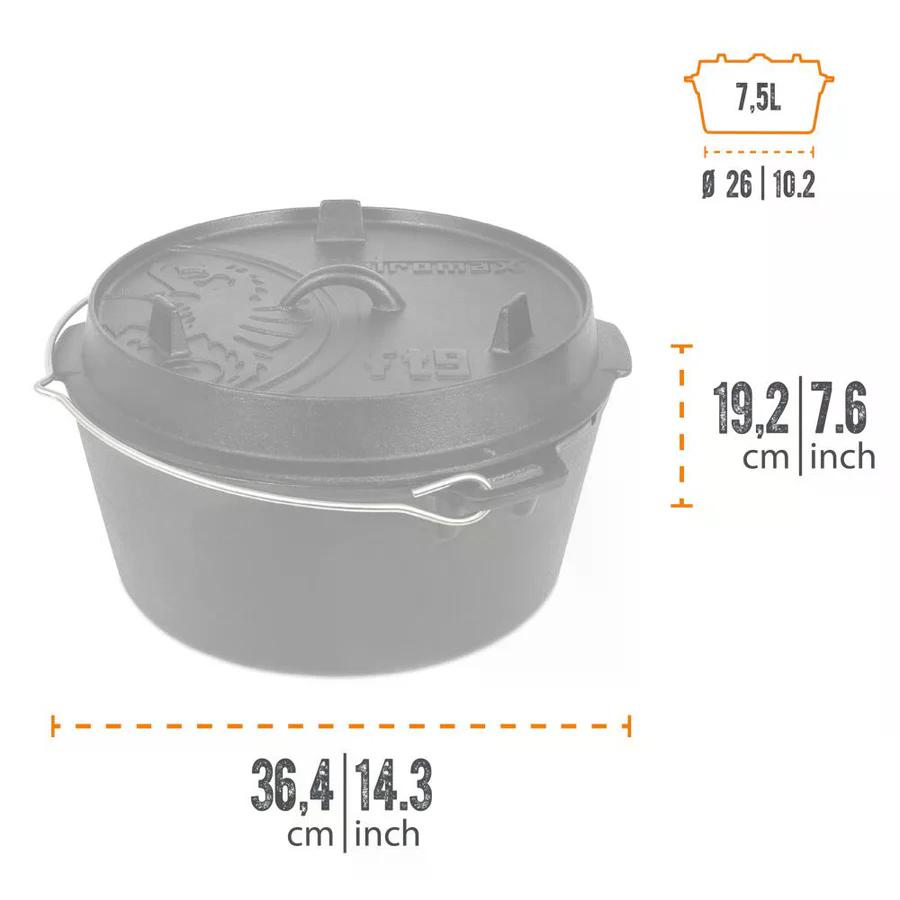 Petromax  Feuertopf FT9 ohne Füße