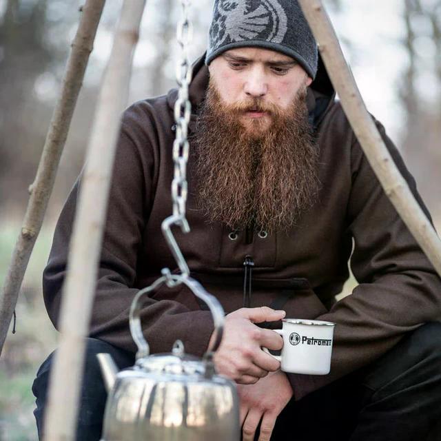 Petromax Emaille Becher schwarz