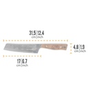 Petromax Kochmesser 17cm