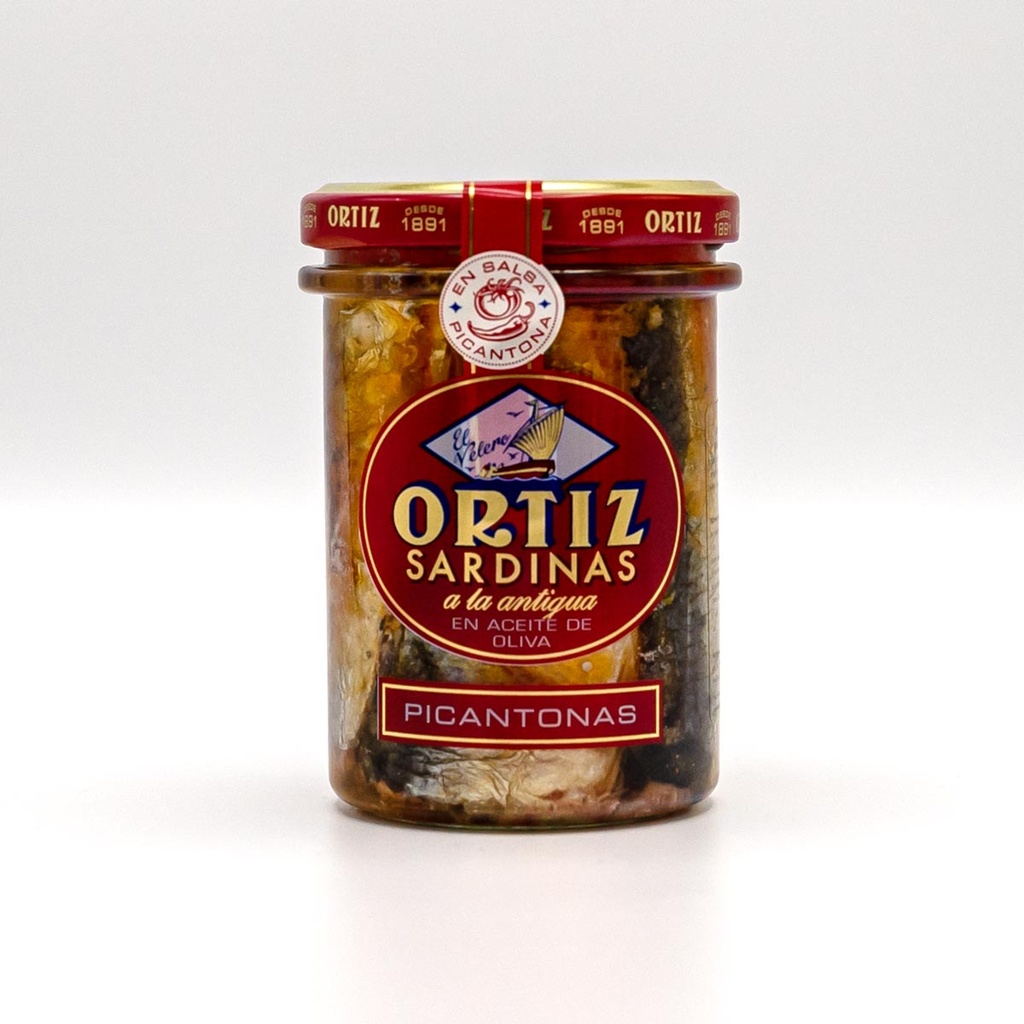 Ortiz Sardinas Picantonas 190g