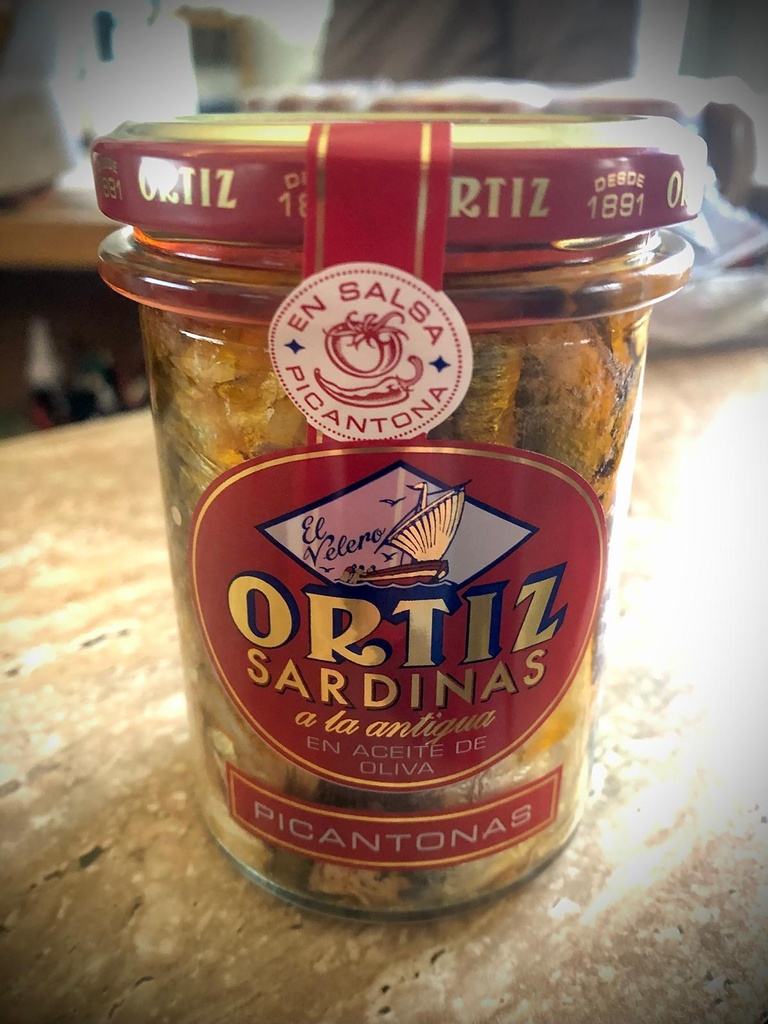 Ortiz Sardinas Picantonas 190g