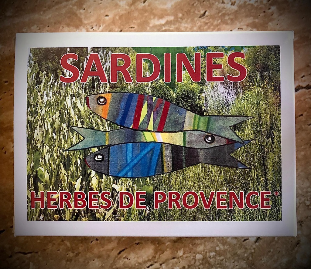 Captaine Nat - Sardines Herbes de Provence 115g