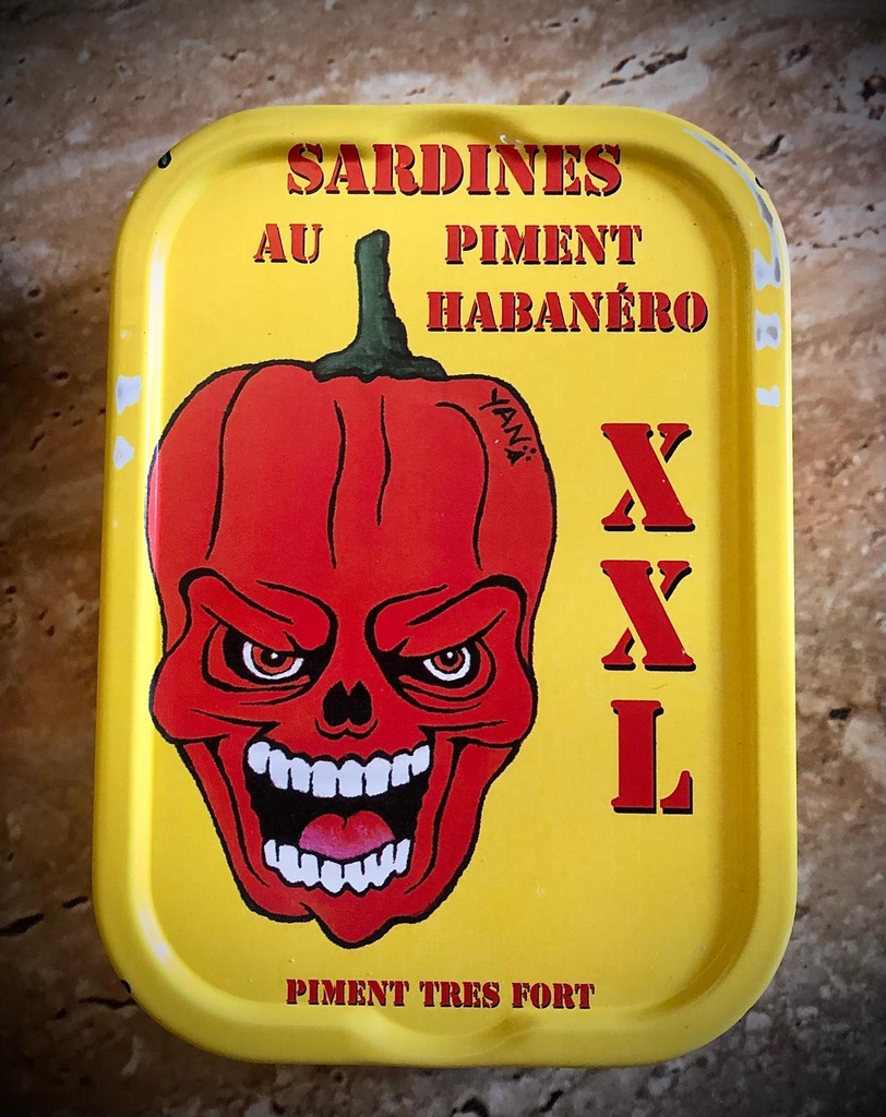 La Quiberonnaise - Sardines au piment Habanero 115g