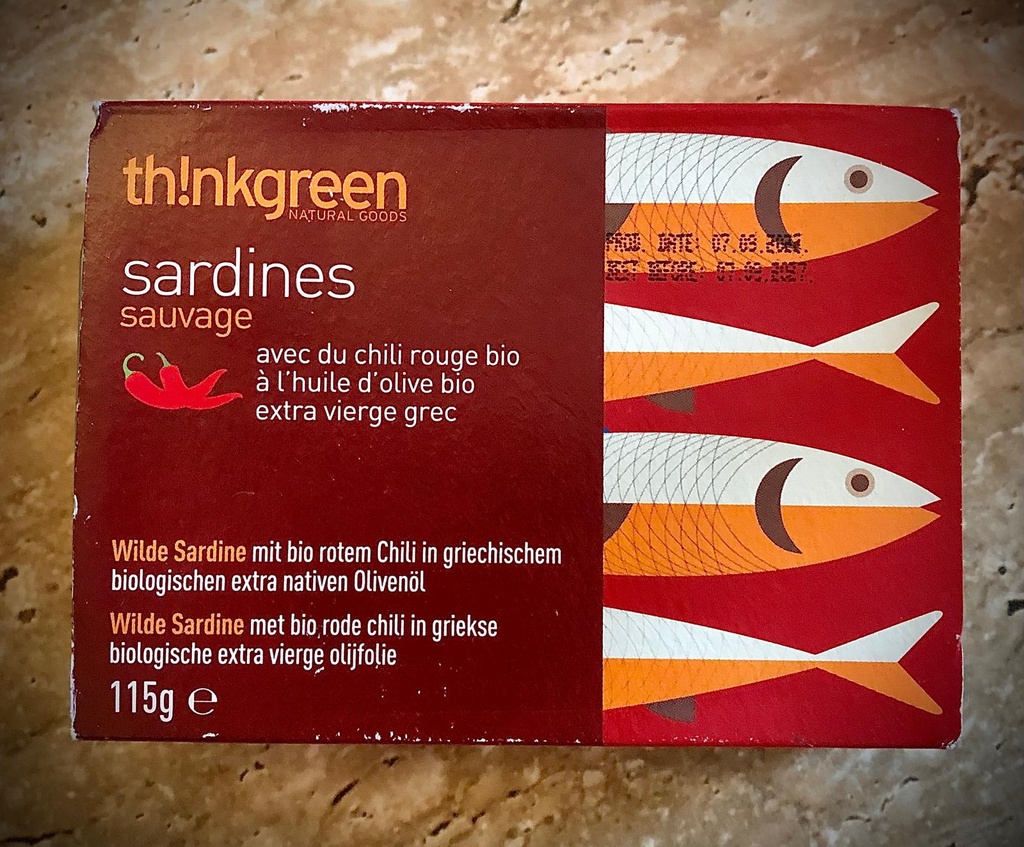 th!inkgreen - sardines sauvage 115g