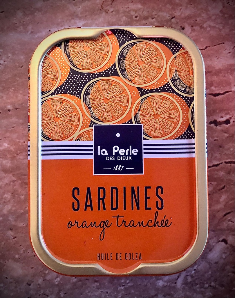 La Perle - Sardines orange Tranchee