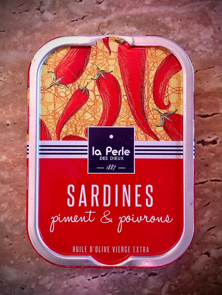 La Perle - Sardines piment & poivrons