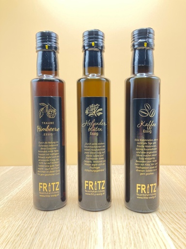 Fritz Essig Probierpaket 1 (3x250ml)