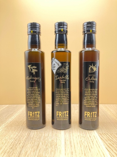 Fritz Essig Probierpaket 2 (3x250ml)