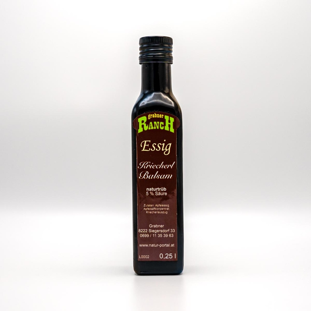 Grabner Ranch Kriecherl Balsamessig 250ml