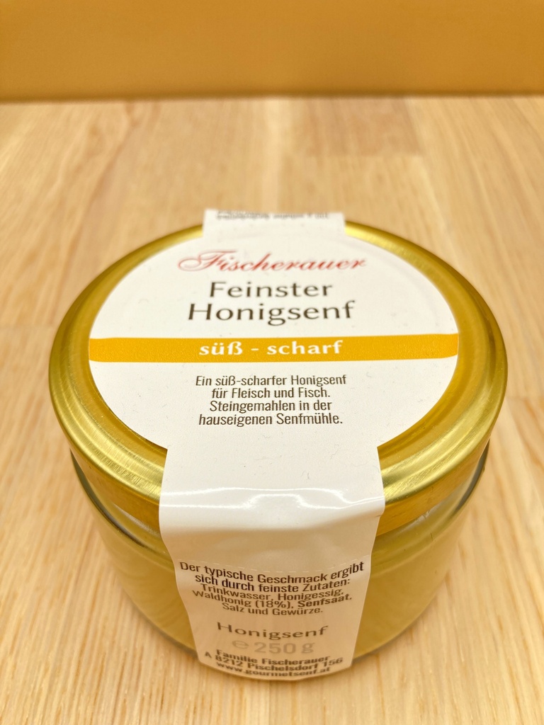 Fischerauer Honigsenf 250g