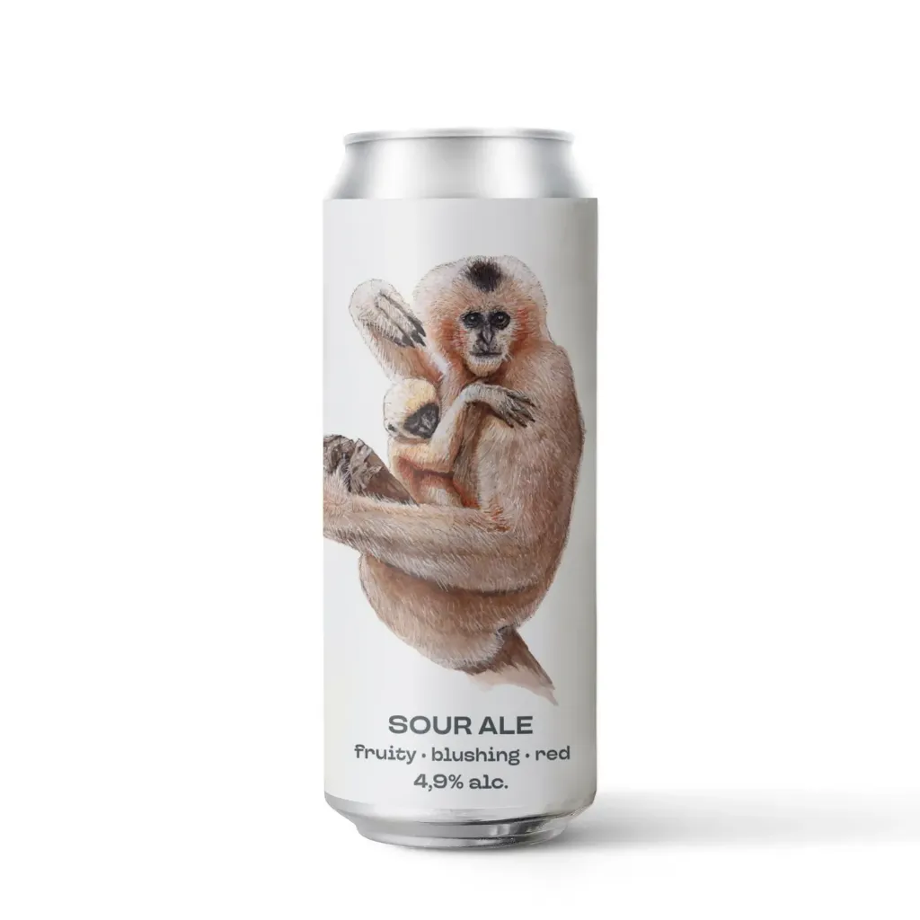 Bevog Bier Cao-Vit Gibbon 0,5L Extinction is Forwever