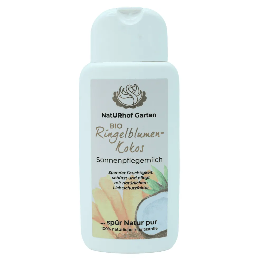BIO Ringelblumen Kokos Sonnenpflege Milch 200ml