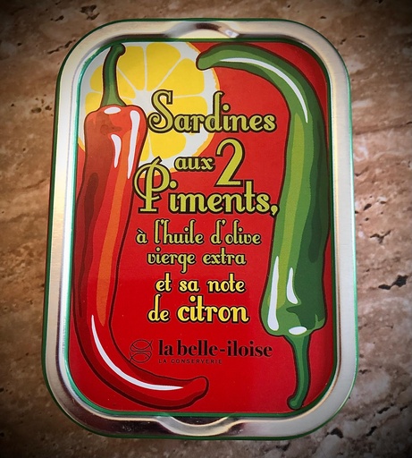 le belle - Sardines aux 2 Piments 115g