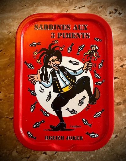 La Quiberonnaise - Sardines aux 3 Piments 115g