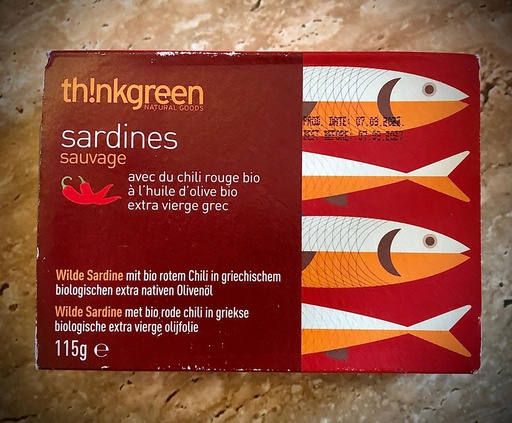th!inkgreen - sardines sauvage 115g