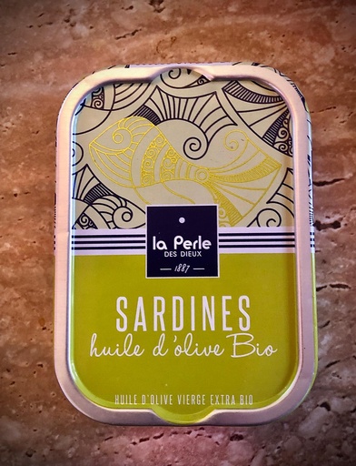 La Perle - Sardines huile d Olive Bio