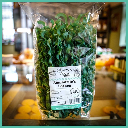 Spirulina Bandnudeln ( Amphitrites Locken)  grün 300g