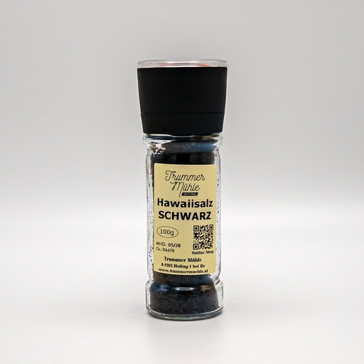 Gewürzmühle Hawaiisalz SCHWARZ 100g