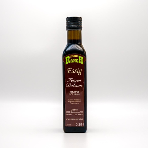 [1400] Grabner Ranch Feigen Balsamessig 250ml