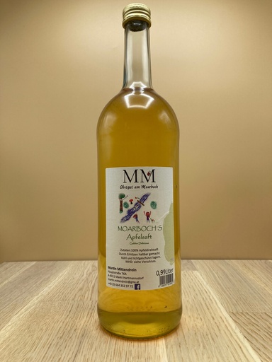 Moarbach Apfelsaft , gold. Delicious 0,99 l