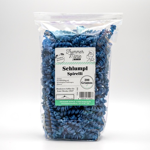 Blaue Spirelli (Schlumpf Spirelli) 300g